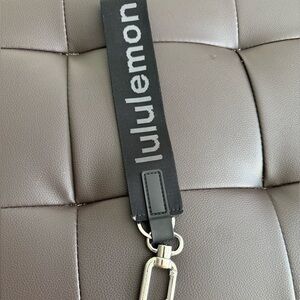 Lululemon Black Keychain